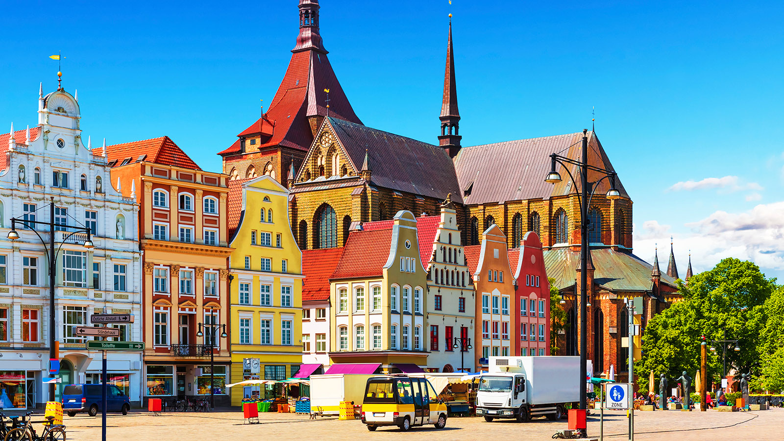 P�skmarknad i Rostock